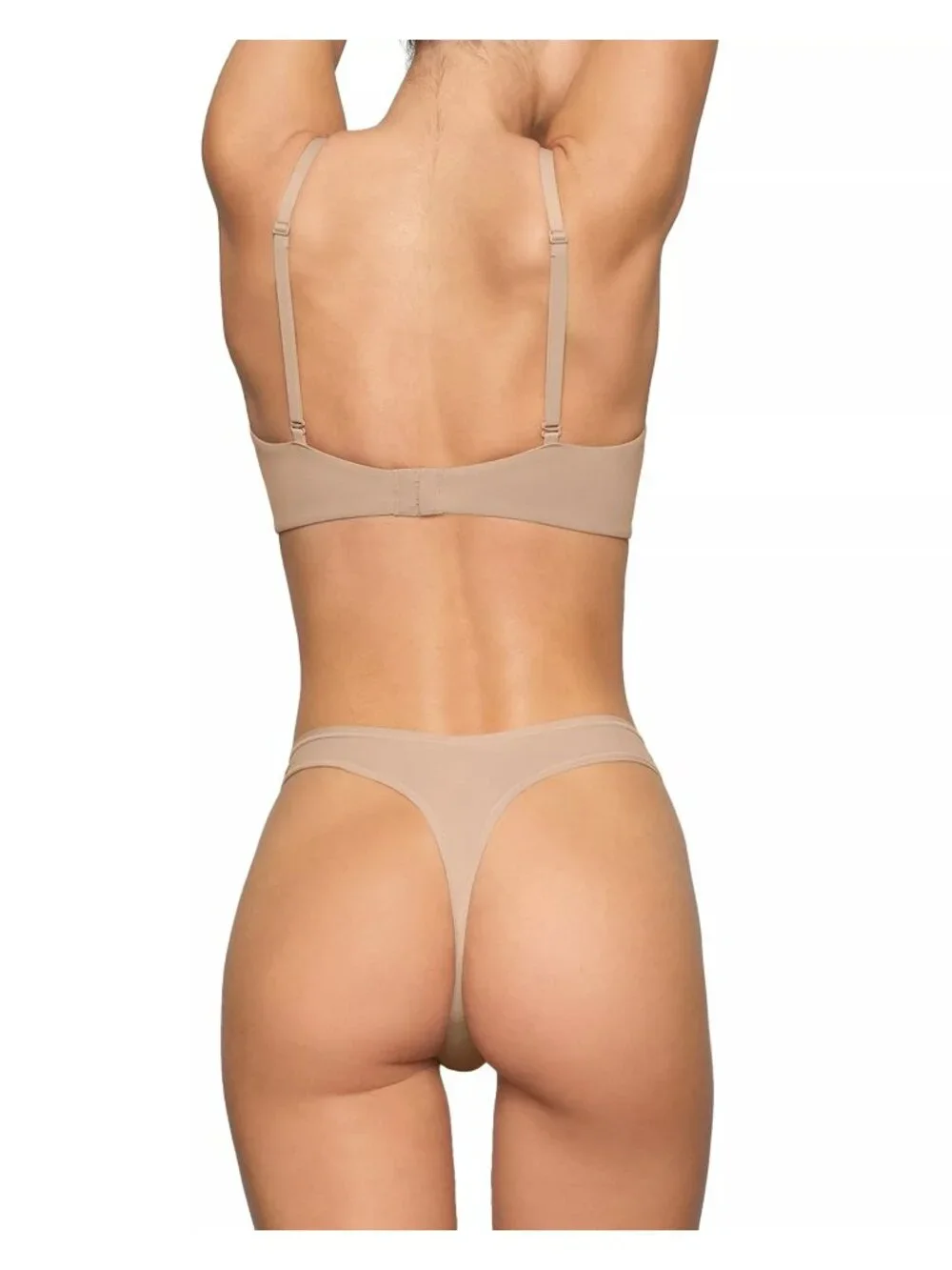 NWT SKIMS Women's Fits Everybody Unlined Demi Bra - Clay - Size 36DD - Picture 4 of 4